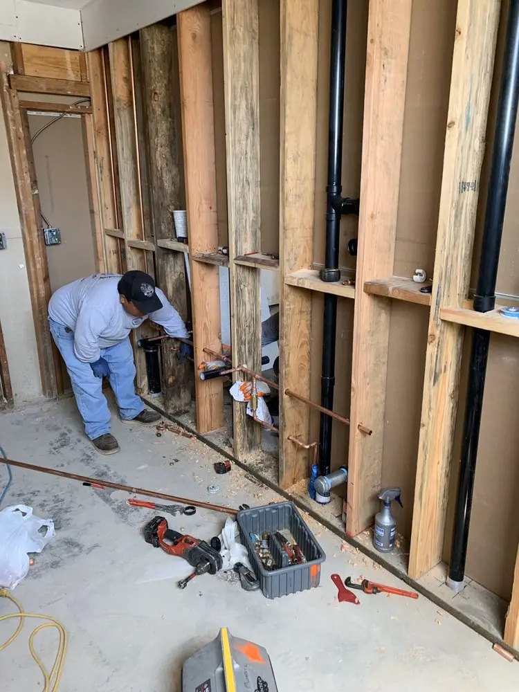Commercial rough-in plumbing for Water Heater Replacement in Little Italy